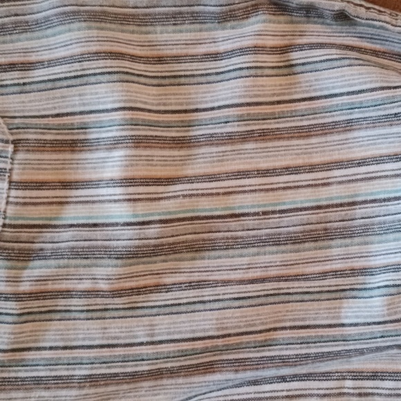 Kate Park striped drawstring Beach pants💙 - Picture 9 of 9